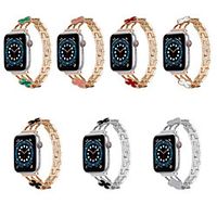 Smart Watch Band for Apple iWatch 1 pcs Jewelry Design Zinc alloy Replacement  Wrist Strap for Apple Watch Series SE  654321 Lightinthebox - thumbnail
