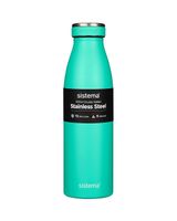 Sistema 500ML Stainless Steel Bottle Green