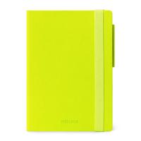 Legami Small Daily Diary 16 Month 2022/2023 (9.5 x 13 cm) - Lime Green
