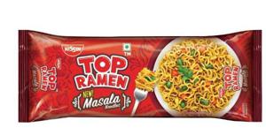 Nissin Top Ramen Instant Noodles Masala 240g Pouch