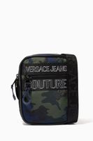 Outline Crossbody Bag in Camo Logo Print Nylon - thumbnail