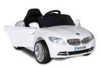 Megastar Ride On Megastar 6V Bm Coupe Style Car For Kids - White (UAE Delivery Only)