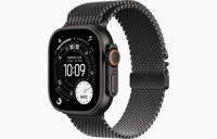 Apple Watch Ultra 3, GPS + Cellular, 49mm, Black Titanium Case with Black Titanium Milanese Loop