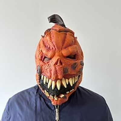 Zombie Pumpkin Mask Halloween Props Adults' Men's Women's Unisex Horror Funny Scary Costume Halloween Halloween Carnival Easy Halloween Costumes Lightinthebox