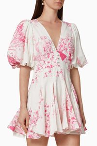 Brie Plunged Mini Dress Brie Plunged Mini Dress