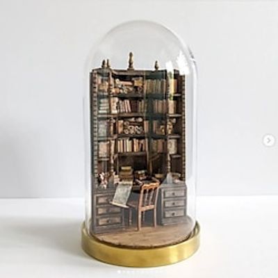 The Bay Library Minuture Bookcase,Portable And Fashionable Bookshelf,Gift For Family Lightinthebox