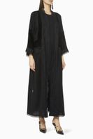 Spanish Silk Velvet Abaya - thumbnail