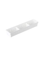 Keyway Basket with Separator White