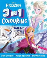 Disney Frozen - 3-In-1 Colouring | Igloo Books - thumbnail