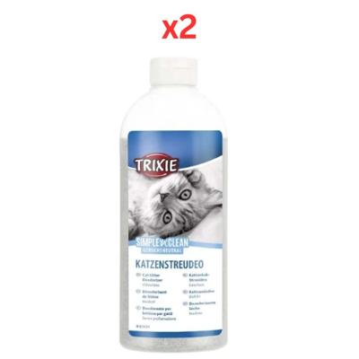 Trixie Simple N Clean Cat Litter Deo - Blue 750g (Pack Of 2)