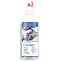 Trixie Simple N Clean Cat Litter Deo - Blue 750g (Pack Of 2)