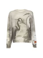 Bird Print Logo Sweatshirt - thumbnail