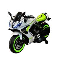 Megastar Ride On 12 v Kazuki Rechargeable Battery Operated Ride On Bike For Kids With Hand Acceleration - Green