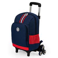 Eazy Kids - School Bag With Trolley - Z Blue