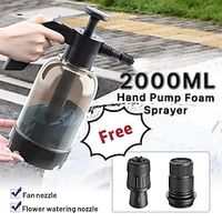 1pc Foam Sprayer Car Wash Hand-held Foam Watering Can Air Pressure Sprayer Plastic Disinfection Water Bottle Car Cleaning Tools Gardening Spray Bottle Air Pump Watering Can miniinthebox - thumbnail