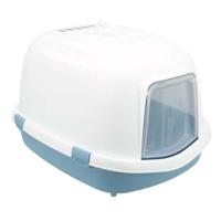 Trixie Primo Xxl Top Litter Tray With Hood For Cats - Blue-56X47X71Cm