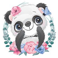 Cute Panda Wall Stickers Living Room Kids Room Kindergarten Removable Pre-pasted PVC Home Decoration Wall Decal 1pc miniinthebox Cute Panda Wall Stickers Living Room Kids Room Kindergarten Removable Pre-pasted PVC Home Decoration Wall Decal 1pc miniinthebox