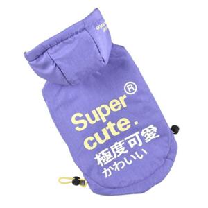 Hong Pet Hoodie - Purple Medium