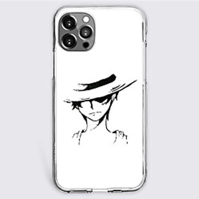 One Piece Cartoon Characters Phone Case For Apple iPhone 12 Pro Max 11 SE 2020 X XR XS Max 8 7 Unique Design Protective Case Shockproof Dustproof Back Cover TPU miniinthebox