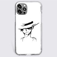 One Piece Cartoon Characters Phone Case For Apple iPhone 12 Pro Max 11 SE 2020 X XR XS Max 8 7 Unique Design Protective Case Shockproof Dustproof Back Cover TPU miniinthebox - thumbnail