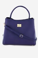 Womens Hardwear Logo Satchels Bag 25 H x 32 L x 15 W cm  Blue - thumbnail
