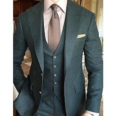 Blue Men's Wedding Suits Solid Colored 2 Piece Plus Size Single Breasted Two-buttons 2023 Lightinthebox Blue Men's Wedding Suits Solid Colored 2 Piece Plus Size Single Breasted Two-buttons 2023 Lightinthebox