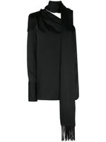 Monse Regalia Scarf blouse - Black