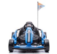 Megastar Ride On Sand Storm 24V Go Kart On Drifter Function Car For Kids, Blue - 305- Bl (UAE Delivery Only)