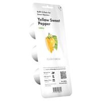 Click & Grow Yellow Sweet Pepper Refill 3 Pack - thumbnail