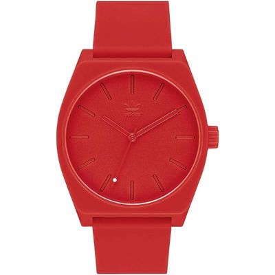 Adidas Men's Water Resistant Analog Watch 38 mm, Red - Z10-191-00