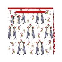 The Wild Kind London Penguin Kiss Medium Bag (22 x 22 x 8cm) - thumbnail