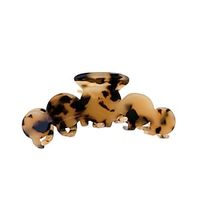 1 PC Wave Shape Hair Claw Banana Clips tortoise Barrettes Celluloid French Design Barrettes Hair Clamps Leopard Print Large Fashion Accessories Strong Hold Non Slip Grip for Women Girls Lightinthebox - thumbnail