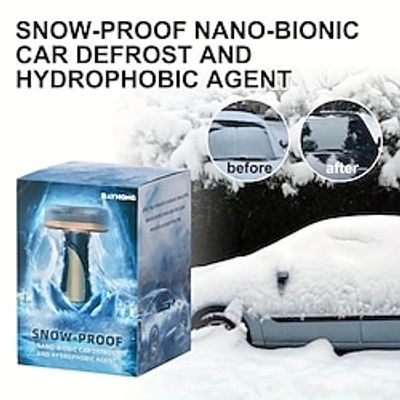 Car Snow Removal Brush Quick And Convenient Hydrophobic Nano Coating Car Qindow Ice Removal Snow Removal Tool Ice Scraper Lightinthebox