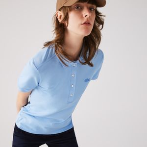 Women's Lacoste Slim fit Stretch Cotton Piqué Polo Shirt