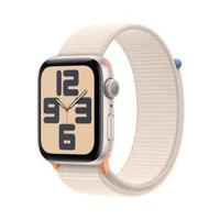 Apple Watch SE (2023) GPS 40mm Starlight Aluminium Case with Starlight Sport Loop