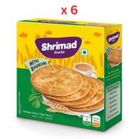 Shrimad Methi Bhakhri 200g Pack of 6