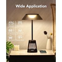 Bedside Table Lamp with USB Port Touch Lamps for Nightstand with Night Light Dimmable Modern Lamp for Home, Living Room, Office Decor Lightinthebox - thumbnail
