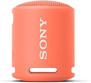 Sony SRS-XB13 Extra Bass Portable Compact Wireless Speaker | 16 Hours Battery Life | Waterproof and Dustproof with IP67 Rating | Coral Pink