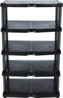 Royalford 5 Layer Shoe Rack- RF10912-(Black)-(RF10912)