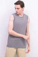 Mens Fit Breath Tank  Heather Gray - thumbnail