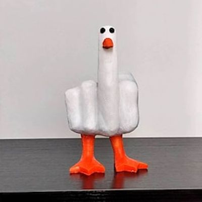 Funny Little Duck Resin Figurine Ornament Decor, Cute Middle Finger Duck Resin Statue, Duckling Craft Decoration Garden Sculpture, Housewarming Gift Yard Outdoor Indoor Office Desktop Home Decor Lightinthebox Funny Little Duck Resin Figurine Ornament Decor, Cute Middle Finger Duck Resin Statue, Duckling Craft Decoration Garden Sculpture, Housewarming Gift Yard Outdoor Indoor Office Desktop Home Decor Lightinthebox