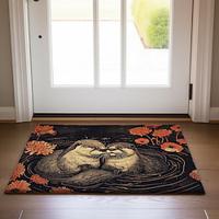 Cute Beavers Doormat Kitchen Mat Floor Mat Non-Slip Area Rug Oil Proof Rug Indoor Outdoor Mat Bedroom Decor Bathroom Mat Entrance Rug Lightinthebox