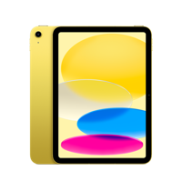 Apple iPad 10th Generation, 10.9 inch (2022), 256GB WiFi, Yellow