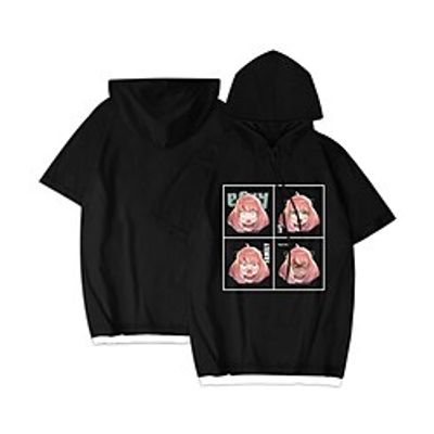 Inspired by SPY×FAMILY Loid Forger Yor Forger Anya Forger Hoodie Cartoon Poly  Cotton Anime Harajuku Graphic Kawaii Hoodie For Men's  Women's  Couple's Lightinthebox