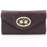 La Martina Sleek Elegance Leather Wallet (LAMA-22966)