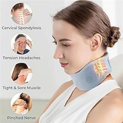 1pc Anti Bow Sponge Neck Support, Breathable And Cool Neck Support, Neck Support, Office Pillowcase, Corrective Forward Tilt Lightinthebox