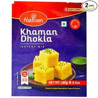 Haldirams Instant Mix Khaman Dhokla, 180 Gm Pack Of 24 (UAE Delivery Only)