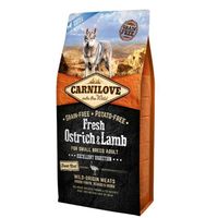 Carnilove Fresh Ostrich & Lamb For Small Breed Adult Dogs 6kg