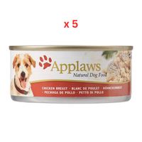 Applaws Dog Chicken 156G Tin (Pack Of 5)