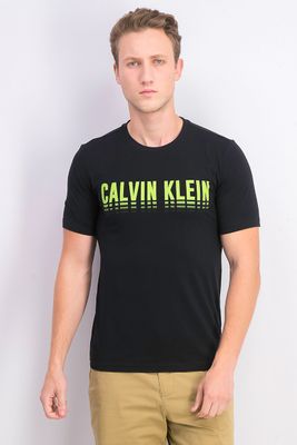 Mens Essential Logo Print T-Shirt Black Mens Essential Logo Print T-Shirt Black